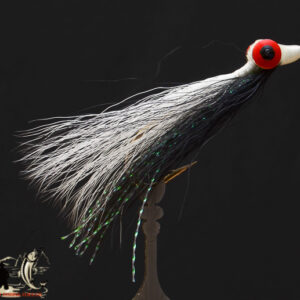 Clouser minnow black white