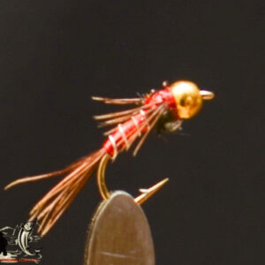 Holo graphic pheasant tail red