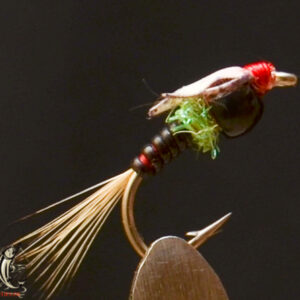 Ice dub metallic nymph