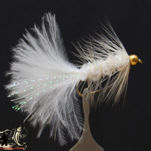 Beadhead Wollybugger White