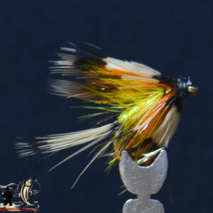 Flaming may fly dabbler